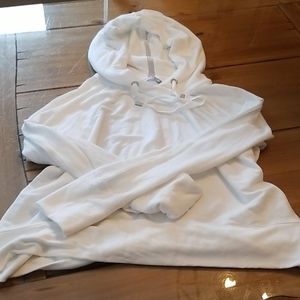 Athleta white hoodie